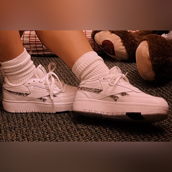 Reebok Club C Leopard Print Sneaker - Picture 4 of 9